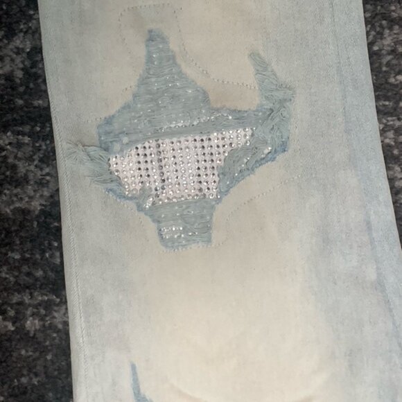 Amiri Rhinestone MX1 Jeans Men’s Size 34, 36 - Picture 2 of 6